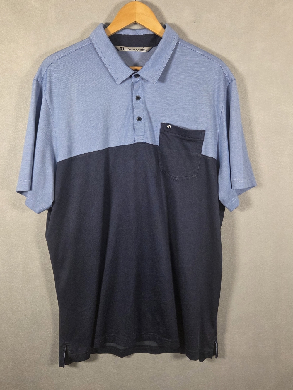 Travis Mathew Signature Performance golf polo shirt (Q525)